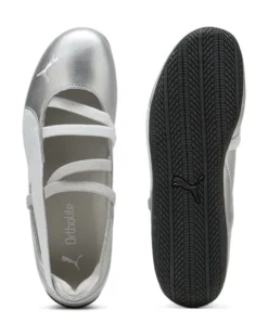 PUMA - BALLERINA DONNA SILVER E BIANCA SPEEDCAT BALLET, 401581-01