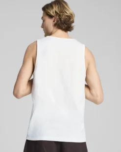 PUMA - CANOTTA BIANCA ESS NO. 1 LOGO TANK DA UOMO - 682544-02