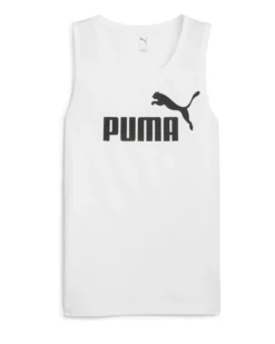 PUMA - CANOTTA BIANCA ESS NO. 1 LOGO TANK DA UOMO - 682544-02