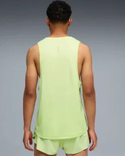 PUMA - CANOTTA GIALLA FLUO RUN VELOCITY TANK (POLY) DA UOMO, 526595-38