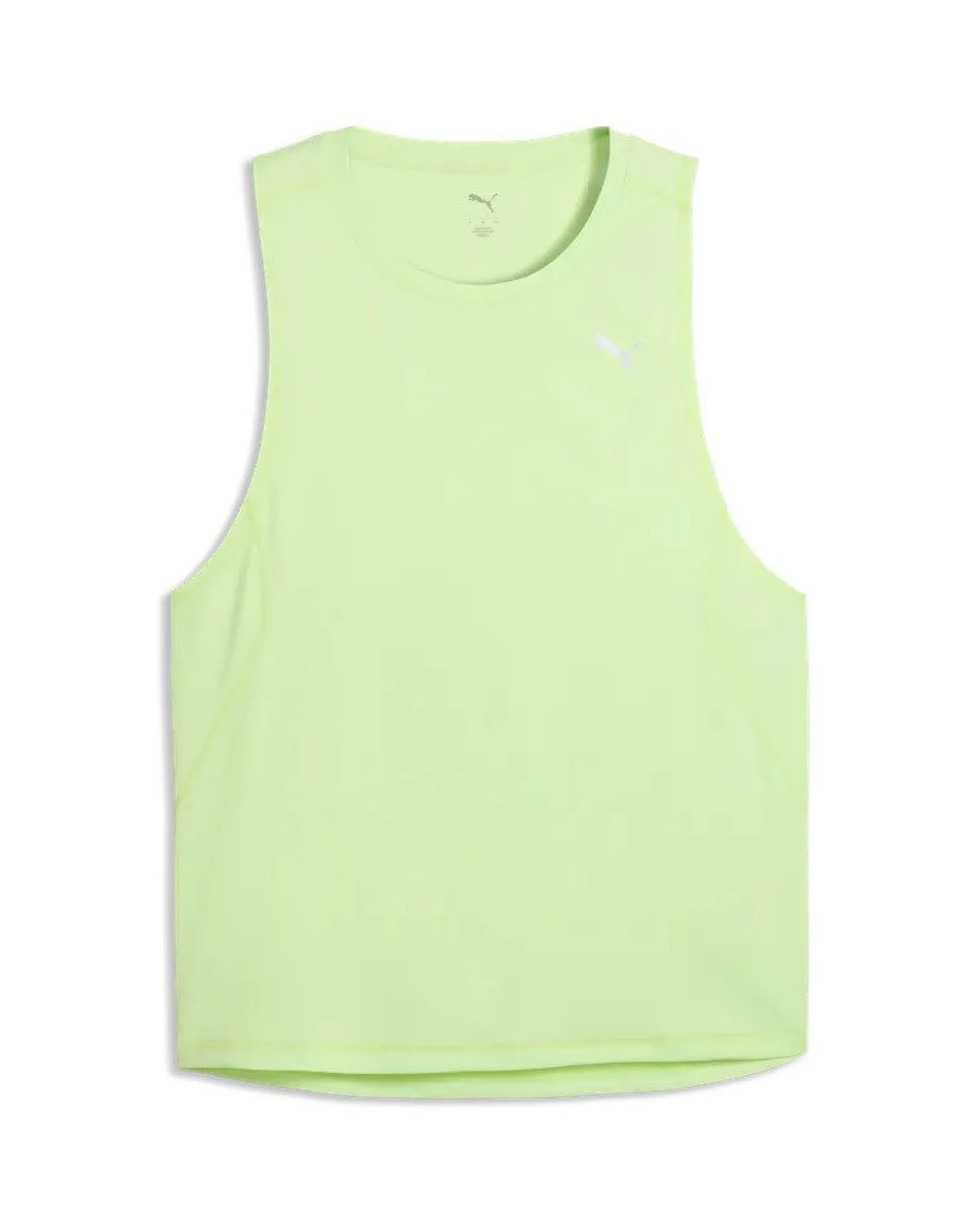 PUMA - CANOTTA GIALLA FLUO RUN VELOCITY TANK (POLY) DA UOMO, 526595-38