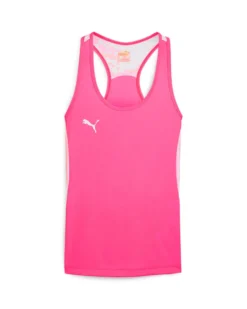 PUMA - CANOTTA INDIVIDUAL PADEL TANK TOP ROSA E BIANCA DA DONNA - 939185-20