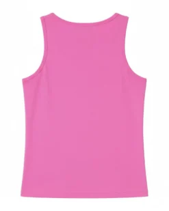 PUMA -CANOTTA JUNIOR (7 - 16 ANNI) ROSA MALVA  ESS LOGO TANK RHINESTONE, 693911-74