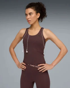PUMA  - CANOTTA MARRORE ESSENTIAL 2 IN 1  DA DONNA, 525889-13