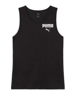 PUMA - CANOTTA NERA ESSENTIAL GRAPHIC TANK DA UOMO, 694933-01