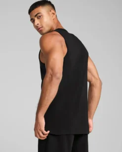 PUMA - CANOTTA NERA LOVE UNITED TANK DA UOMO - 685602-01