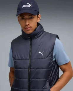 PUMA  -CAPPELLO DA BASEBALL BLU CON LOGO, 025999-10
