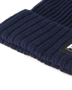 PUMA - Cappello invernale a coste blu