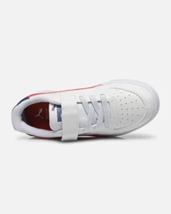 PUMA CAVEN 2.0 AC+PS - Sneakers bianca, rossa e blu, numerata 28/35 - 393839-45