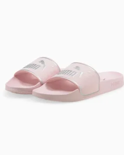 PUMA - CIABATTE JUNIOR LEADCAT 2.0 GS  ROSA  CON DETTAGLI ARGENTO DAL 35.5 AL 39, 384434-05