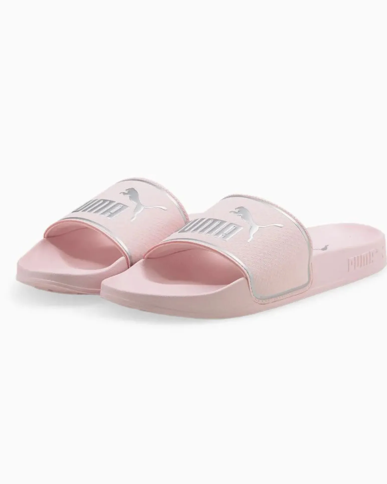 PUMA - CIABATTE JUNIOR LEADCAT 2.0 GS ROSA CON DETTAGLI ARGENTO DAL 35.5 AL 39, 384434-05