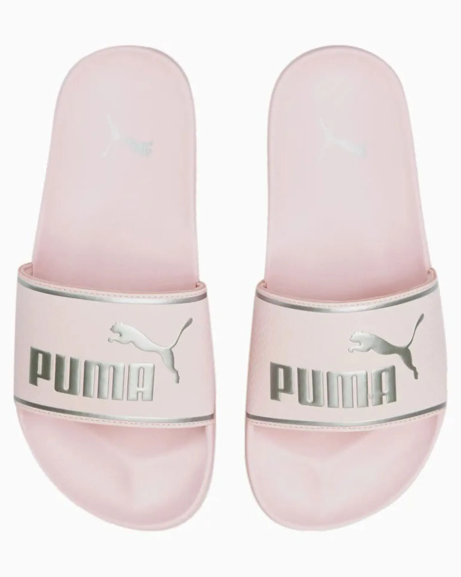 PUMA - CIABATTE JUNIOR LEADCAT 2.0 GS ROSA CON DETTAGLI ARGENTO DAL 35.5 AL 39, 384434-05