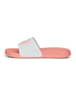 PUMA -CIABATTE JUNIOR POPCAT 20 GS ROSA E BIANCHE DAL 35.5 AL 39, 372017-40