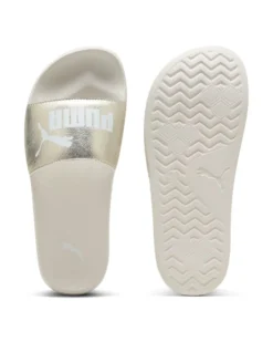 PUMA -CIABATTE LEADCAT 2.0 METALLIC WHISPER BIANCHE E ORO, 404847-01
