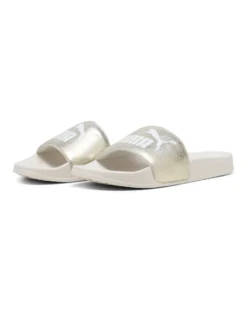 PUMA -CIABATTE LEADCAT 2.0 METALLIC WHISPER BIANCHE E ORO, 404847-01
