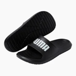 PUMA -CIABATTE NERE E BIANCHE DIVECAT V2 LITE 374823-01