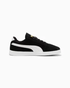 PUMA CLUB II GS - SCARPA NERA E BIANCA, NUMERATA 36/39 - 398886-01