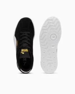 PUMA CLUB II GS - SCARPA NERA E BIANCA, NUMERATA 36/39 - 398886-01