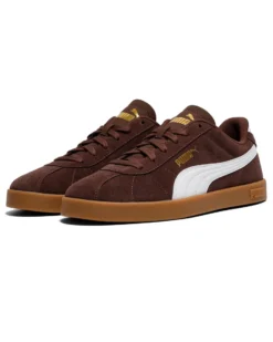 PUMA CLUB II - SNEAKERS MARRONE E BIANCA DA UOMO - 397444-28