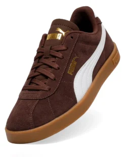 PUMA CLUB II - SNEAKERS MARRONE E BIANCA DA UOMO - 397444-28
