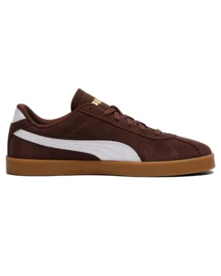 PUMA CLUB II - SNEAKERS MARRONE E BIANCA DA UOMO - 397444-28