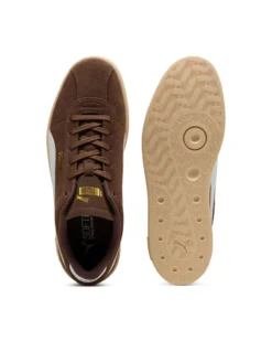 PUMA CLUB II - SNEAKERS MARRONE E BIANCA DA UOMO - 397444-15