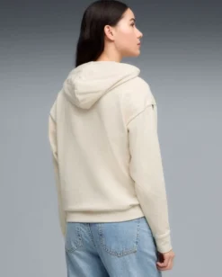 PUMA - FELPA BEIGE CON CAPPUCCIO DA DONNA ESSENTIAL ANIMAL 691822-87