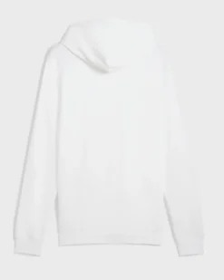 PUMA - FELPA  CON CAPPUCCIO BIANCA ESSENTIAL 2 COLOR SMALL N.1 DA UOMO, 684719-52