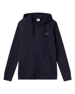 PUMA - FELPA CON CAPPUCCIO BLU ESS FZ HD SMALL LOGO DA UOMO - 688910-16