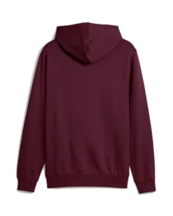 PUMA - FELPA CON CAPPUCCIO BORDEAUX ESSENTIAL N.1 LOGO HD - DA UOMO, 688254-96