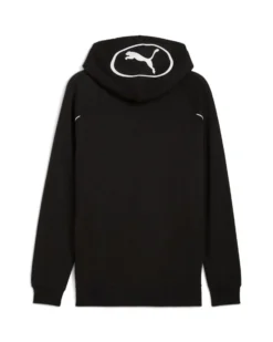 PUMA - FELPA CON CAPPUCCIO FULL ZIP SPORT FZ HD FL NERO DA UOMO, 688240-01