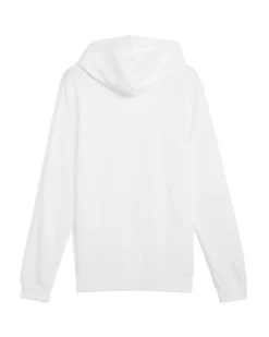 PUMA - FELPA CON CAPPUCCIO FULL ZIP BIANCA ESSENTIAL 2 COLOR SMALL N.1 DA DONNA , 684721-02