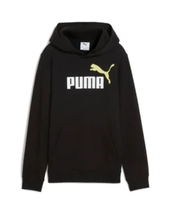 PUMA – FELPA CON CAPPUCCIO JUNIOR NERA – 685823-52