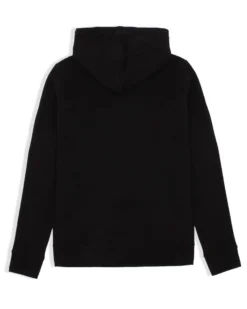 PUMA - FELPA CON CAPPUCCIO NERA ESSENTIAL FLORAL BIG LOGO HD DA DONNA, 689032-01