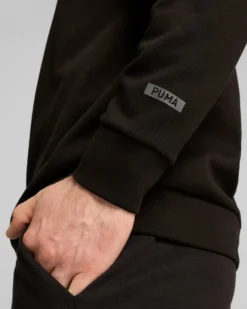 PUMA - FELPA RAD/CAL CREW DA UOMO NERA - 681618-01