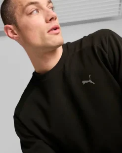 PUMA - FELPA RAD/CAL CREW DA UOMO NERA - 681618-01