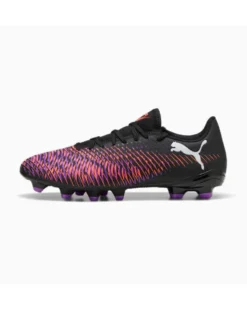 PUMA FUTURE 8 PLAY FG/AG - Scarpa da calcio nera, bianca e rossa - 108141-01