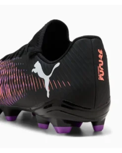 PUMA FUTURE 8 PLAY FG/AG - Scarpa da calcio nera, bianca e rossa - 108141-01