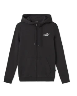 PUMA - JACKET CON CAPPUCCIO ESS+ GLITTER FZ HD TR DA DONNA - 682101-01