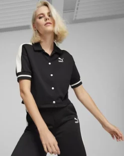 PUMA - JACKET T7 FOR THE FANBASE TRACK NERA DA DONNA - 624343-01