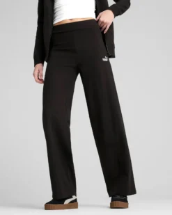PUMA - LEGGINGS A VITA ALTA NERI ESSENTIAL SMALL N.1 LOGO  DA DONNA, 682428-01