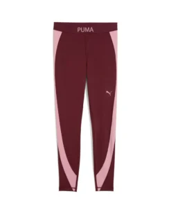 PUMA - LEGGINGS BORDEAUX E ROSA STRONG TIGHT-HW 7/8 DA DONNA, 526679-96