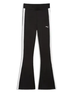 PUMA - LEGGINGS  DONNA NERI T7 FLARED POPPER TIGHTS, 634560-01