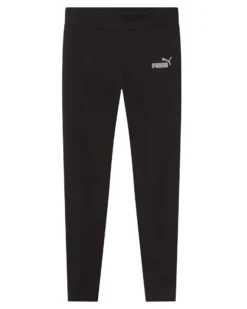 PUMA - LEGGINGS ESS+TEXTURED FOIL NERO JUNIOR - 689057-01