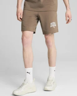PUMA - PANTALONCINO BEIGE SCURO CLASS 8" TR  DA UOMO, 684653-93