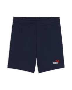 PUMA - PANTALONCINO CORTO JUNIOR (7 - 16 ANNI)  BLU ESS 2 COLOR,  685826-17