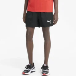 PUMA - PANTALONCINO DA UOMO ACTIVE WOVEN BLACK - 586728-01