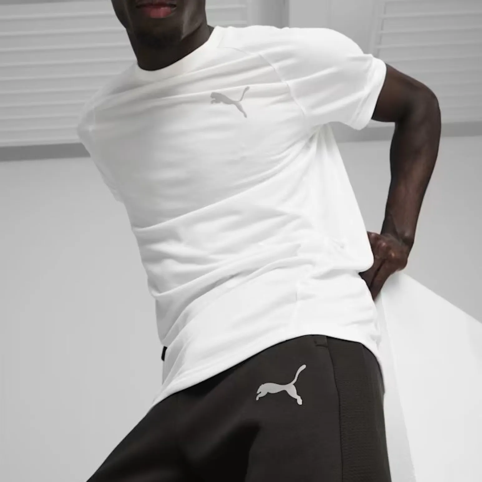 PUMA - PANTALONE DA UOMO EVOSTRIPE NERO - 678997_01