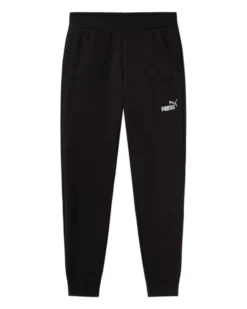 PUMA - PANTALONE ESS+TEXTURED FOIL LOGO JUNIOR NERO - 689055-01