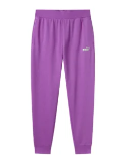 PUMA - PANTALONE FUXIA ESSENTIAL +TEXTURED FOIL LOGO DA DONNA,  688996-89